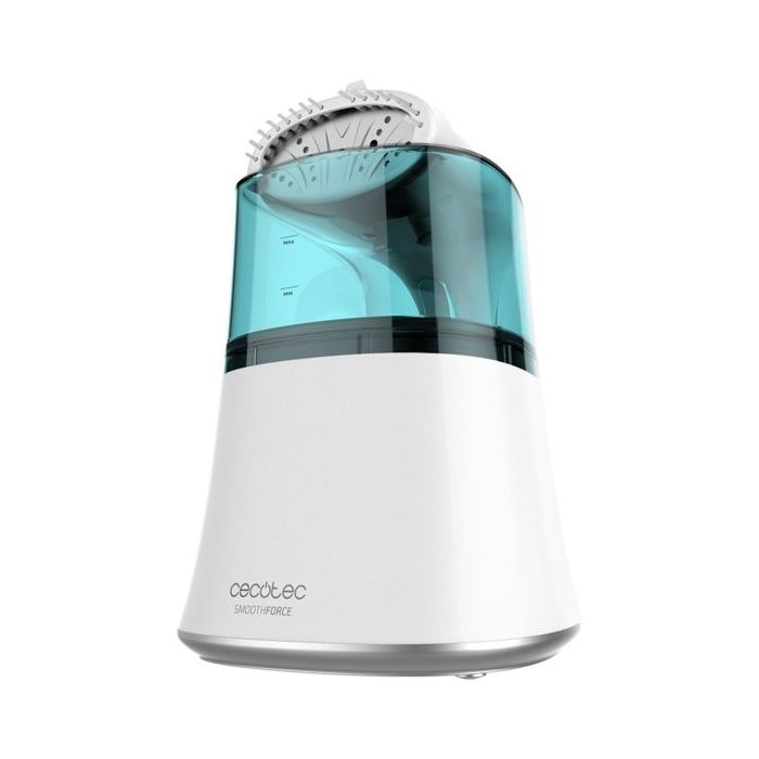 Cecotec SmoothForce 3000 UltraSteam Centro de Planchado - Potencia de 1200W - Presion 2bar - Vapor 25g/min - Tanque 700ml - Cable 3m - Calentamiento Rapido - Incluye Cepillo - Color Blanco