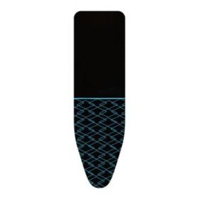 Cecotec StrongBoard 400 Borneo Funda para Tabla de Planchar - Algodon 100% - Mejora Transpiracion - Espesor 4mm - Proteccion Ignifuga - Ajustable - Color Negro