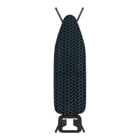 Cecotec StrongBoard 400 Tabla de Planchar - Funda 100% Algodon - Proteccion Ignifuga - Estructura Resistente - Altura Ajustable - Estabilidad Garantizada - Color Negro