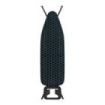 Cecotec StrongBoard 400 Tabla de Planchar - Funda 100% Algodon - Proteccion Ignifuga - Estructura Resistente - Altura Ajustable - Estabilidad Garantizada - Color Negro