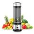 Cecotec WanderlustMix USB Batidora de Vaso Portatil - Potencia 126W - Cuchillas Recubiertas de Titanio - Color Negro y Plateado