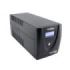 Coolbox Guardian3 SAI 1200VA 720W - 2x Schukos - USB - 2x RJ45 - Proteccion Completa Frente a Picos de Tension y Cortes de Suministro - Pantalla LCD