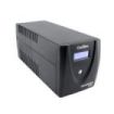 Coolbox Guardian3 SAI 1200VA 720W - 2x Schukos - USB - 2x RJ45 - Proteccion Completa Frente a Picos de Tension y Cortes de Suministro - Pantalla LCD