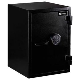 Cromad E14450 Caja Fuerte - Certificacion Europea ECB.S Nivel S2 - Cerradura Electronica con Teclado EASTHOUSE - Acero Macizo de Alta Resistencia - Sistema de Doble Bulon - 550x410x405mm