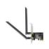 Cudy AC1300 Adaptador de Red PCIe - Doble Banda - 2x Antenas Wi-Fi 5 Desmontables - Velocidad hasta 867Mbps - 72.5x50x11.6mm - Color Negro
