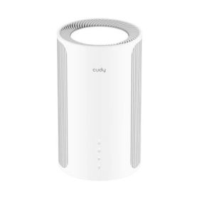 Cudy AX3000 Router WiFi 6 5G SA/NSA - Servidor y Cliente VPN - Ethernet 1Gbps - Nano Sim - Control en la Nube con App - Doble Banda hasta 2.6Gbps - Color Blanco