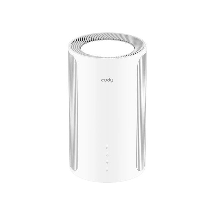 Cudy AX3000 Router WiFi 6 5G SA/NSA - Servidor y Cliente VPN - Ethernet 1Gbps - Nano Sim - Control en la Nube con App - Doble Banda hasta 2.6Gbps - Color Blanco