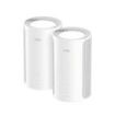 Cudy BE11000 Pack de 2 Sistemas WiFi 7 Mesh 2.5G Tribanda - Tecnologia MLO - Servidor y Cliente VPN - Ethernet 2.5Gbps - hasta 200 Dispositivos - Control en la Nube con App - 116x202mm - Color Blanco