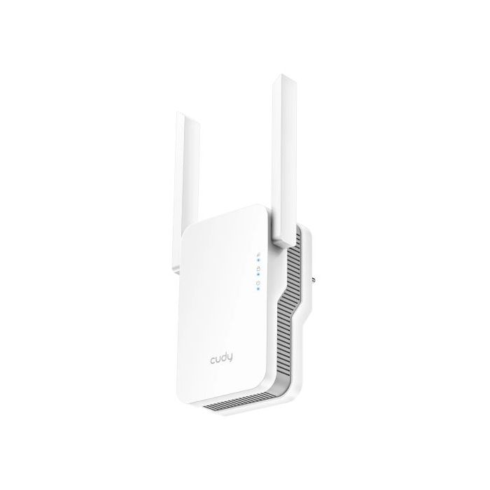 Cudy BE3600 Repetidor Extensor de Red - WiFi 7 en Malla - Ethernet 1Gbps - Soporta hasta 50 Dispositivos - Alcance hasta 150m - Doble Banda hasta 2882Mbps - 129.6x80x48.6mm - Color Blanco