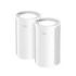 Cudy BE6500 Pack de 2 Sistemas WiFi 7 Mesh 2.5G - Servidor y Cliente VPN - Ethernet 2.5Gbps - Soporta hasta 200 Dispositivos - Control en la Nube con App - 116x202mm - Color Blanco