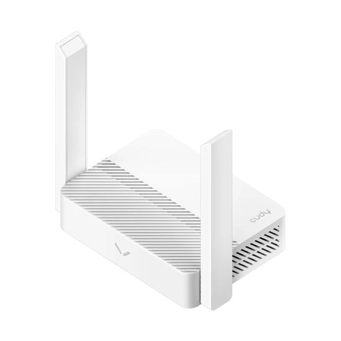 Cudy N300 Router WiFi 4G - Servidor y Cliente VPN - Alimentacion USB-C - Nano Sim - Control en la Nube con App - Velocidad hasta 300Mbps - Color Blanco