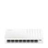 Cudy Switch 8 Puertos RJ45 - Alimentacion por USB-C - Capacidad Conmutacion 16Gbps - Indicadores LED - 138x61.5x24mm - Color Blanco