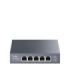 Cudy Switch No Administrado de 5 Puertos RJ45 - Capacidad Conmutacion 25Gbps - Indicadores LED - Funcion Vigilancia IGMP - Prevencion de Bucles - 119x85x28mm - Color Negro