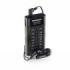 Daewoo Radio AM/FM - Alimentacion a Pilas - Jack 3.5mm - Sintonizacion Manual - Auriculares Incluidos - 95x70x30mm - Color Negro