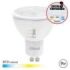 Elbat Bombilla LED GU10 - 9W - 810Lm - Selector de Luz - Calida 3000K, Blanca 4000K y Fria 6500K