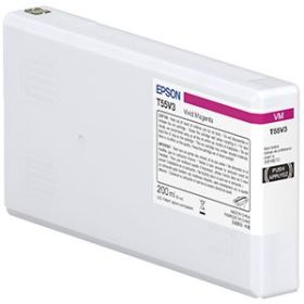 Epson T55W3 Magenta Vivido Cartucho de Tinta Original - C13T55W300