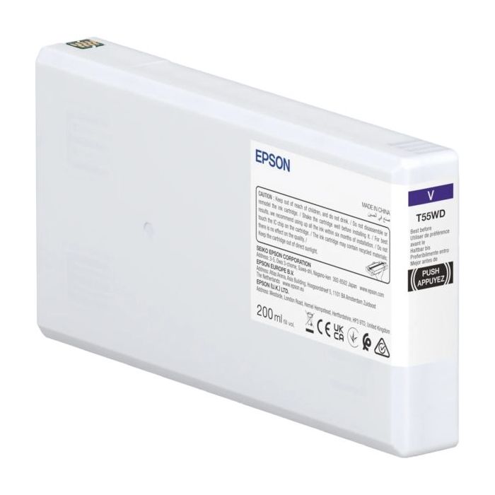 Epson T55WD Violeta Cartucho de Tinta Original - C13T55WD00