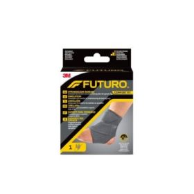 Futuro Comfort Tobillera - Ajustable (17.8cm – 29.2cm) - Transpirable - Aisla la Humedad - Elastico - Color Gris Oscuro