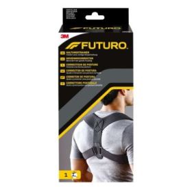 Futuro Corrector de Postura - Ajustable (71.1 - 121.9cm) - Transpirable - Color Negro