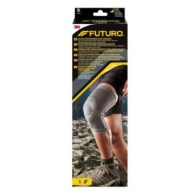 Futuro Rodillera - Talla S - Estabilizadora - Uso de Alto Rendimiento - Transpirable - Elastico - Color Gris