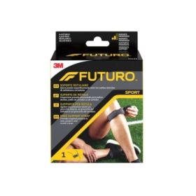 Futuro Rodillera Soporte Rotuliano - Ajustable (31.8 - 44.5cm) - Transpirable - Color Negro
