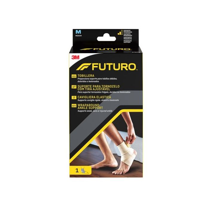 Futuro Tobillera - Talla M (20.3 - 22.9cm) - Transpirable - Color Beige