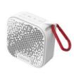 Hama Altavoz Portatil - Potencia 3.5W - Bluetooth - Autonomia hasta 14h - USB-C - Bateria 1050mAh - IP67 - Rango 10m - 8.4x8.4x3.8cm - Color Blanco