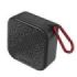 Hama Altavoz Portatil con Asa - Potencia 3.5W - Bluetooth - Autonomia hasta 14h - Jack 3.5mm - USB-C - Bateria 1050mAh - Rango 10m - 8.4x8.4x3.8cm - Color Negro