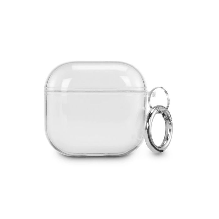 Hama Always Clear Funda para Caja de Carga de los Airpods 4 - Antiamarilleo - Proteccion contra Roces - Color Transparente