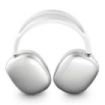 Hama Always Clear Funda Protectora para Apple Airpods Max - Antiamarilleo - Proteccion contra Roces - Color Transparente