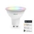 Hama Bombilla LED Inteligente - Potencia 4.9W - RGBW - WiFi - Compatible con Asistente de Voz - Control con App - IP20 - Color Blanco