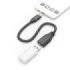 Hama Cable Adaptador USB-C a USB-A Hembra - Varias Velocidades - Cable 15cm - Incluye Accesorios - Funcion OTG - Color Negro