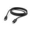 Hama Cable de Carga - USB-C - Ligthning - Velocidad hasta 480Mbps - Longitud 3m - Intensidad Maxima 3A - Color Negro