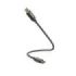 Hama Cable USB-C Macho - Potencia Maxima 60W - Longitud 0.2m - Velocidad hasta 480Mbps - Chapado en Oro - Color Negro
