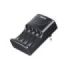 Hama Cargador de Pilar Recargables AA y AAA - Luz LED - Proteccion de Sobrecarga - Temporizador - Color Negro