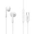 Hama Classy Auriculares con Microfono Omnidireccional - Cable 1.2m - Conector USB-C - Asistente de Voz - Color Blanco