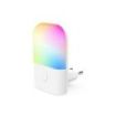 Hama Color Luz LED Nocturna con Enchufe - Potencia 0.5W - IP20 - Sensor de Luz - 5.8x8x5.1cm - Color Blanco