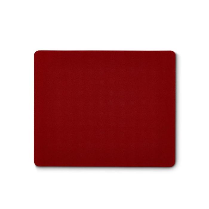 Hama Easy Alfombrilla para Raton - Base Antideslizante - 22.3x18.3x0.3cm - Color Rojo