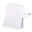 Hama Edge Luz LED Nocturna con Enchufe - IP20 - Sensor de Luz - 6x6x7cm - Color Blanco