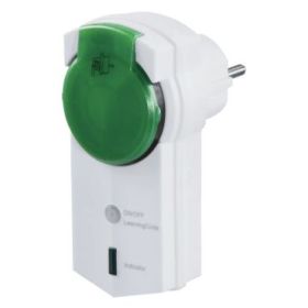 Hama Enchufe Inalambrico para Exterior - Potencia Maxima 3680W - IP44 - Rango 30m - Mando a Distancia - Color Blanco