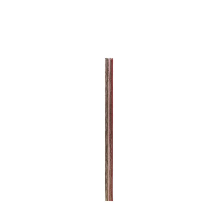 Hama Entry Cable de Altavoz de 2 Nucleos - Seccion 0.75mm2 - Longitud 10m - Color Transparente