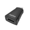 Hama Essential Adapatador de Video - 4K - HDMI Hembra - Micro HDMI Macho - Color Negro