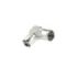 Hama Essential Adaptador Coaxial Acodado - 90º - Coaxial Hembra - Coaxial Macho - Color Plata
