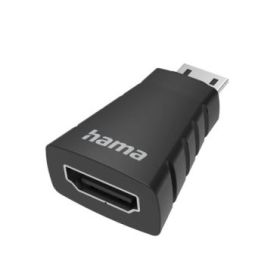 Hama Essential Adaptador HDMI - 4K - HDMI Hembra - Mini HDMI Macho - Color Negro