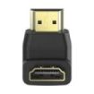 Hama Essential Adaptador HDMI Acodado - HDMI Hembra - HDMI Macho - 270º - Color Negro