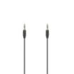 Hama Essential Cable de Audio - Longitud 1.5m - Contactos Chapados en Oro - Color Negro