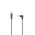Hama Essential Cable de Audio Acodado 90º - Jack 3.5mm Macho - Longitud 1.5m - Color Negro