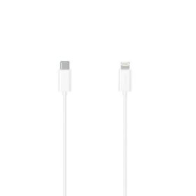 Hama Essential Cable de Carga - USB-C Macho - Lightning - Longitud 1.5m - Velocidad hasta 480Mbps - Blindaje Doble - Color Blanco