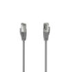 Hama Essential Cable de Red UTP RJ45 Cat-5e - Longitud 3m- Velocidad hasta 1Gbps - Blindado - Color Gris