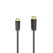 Hama Essential Cable HDMI 4K Macho - Longitud 1.5m - Soporta 3D - Terminales Chapados en Oro - Ethernet - Velocidad hasta 18Gbps - Blindaje Completo - Color Negro